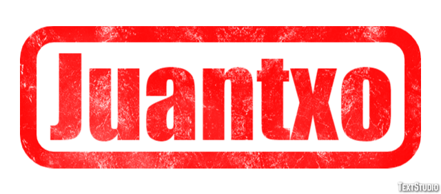 Juantxo Efecto de texto