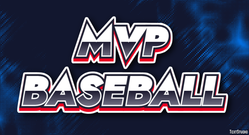 MVP Baseball Effet de Texte