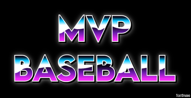 MVP Baseball Effet de Texte
