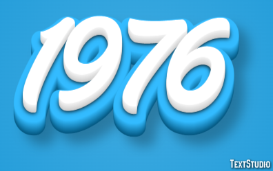 1976 テキスト効果
