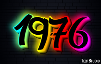 1976 テキスト効果