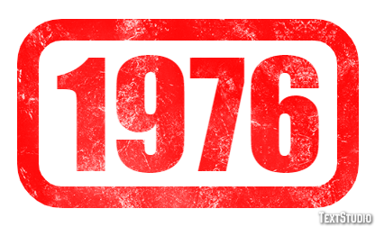 1976 テキスト効果