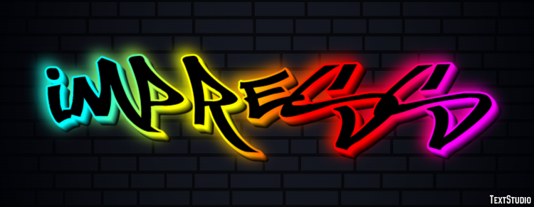 Impress Text Effect