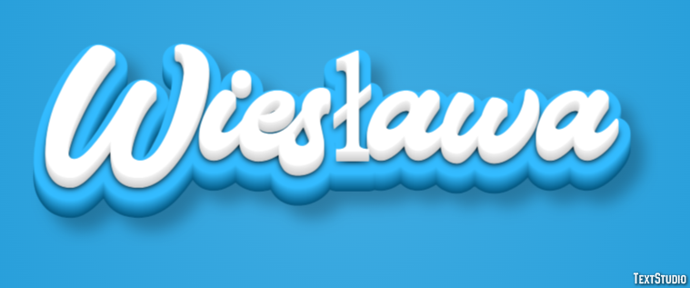 Wiesława Efekt tekstowy