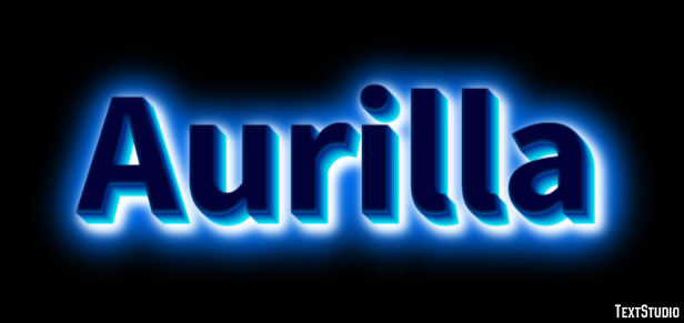 Aurilla Text Effect