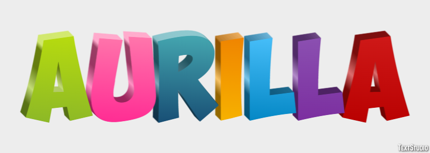 Aurilla Text Effect