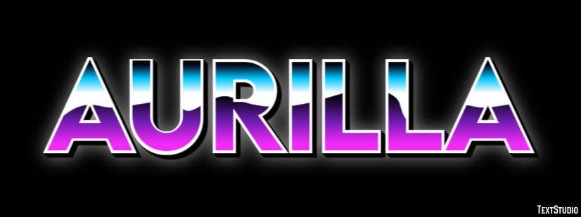 Aurilla Text effect