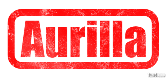 Aurilla Text effect