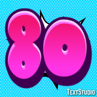 80 Efecto de Texto