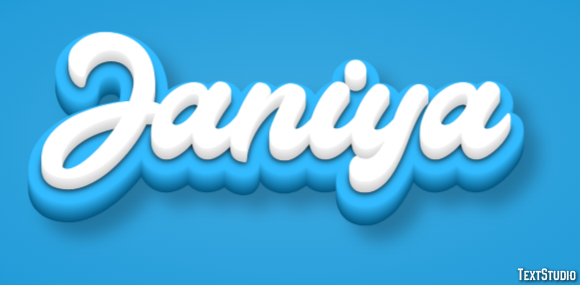 Janiya Text effect