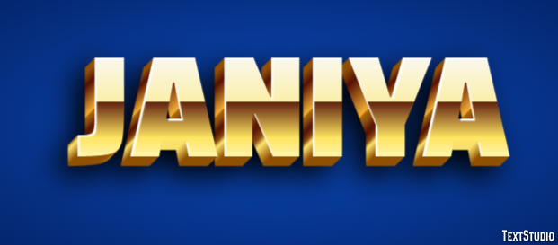Janiya Text Effect