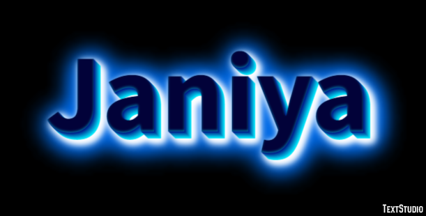 Janiya Text effect