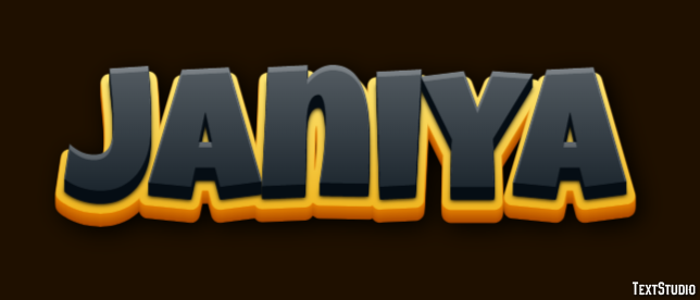 Janiya Text effect