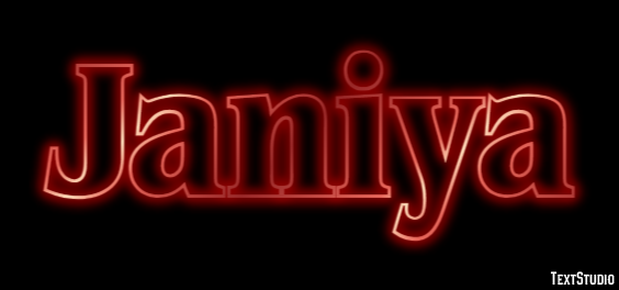Janiya Text Effect