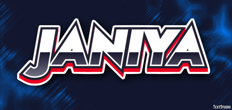 Janiya Text Effect