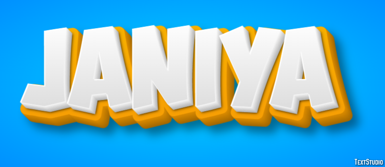 Janiya Text effect