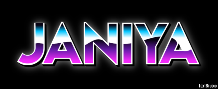 Janiya Text Effect