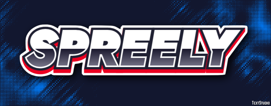 Spreely Text Effect