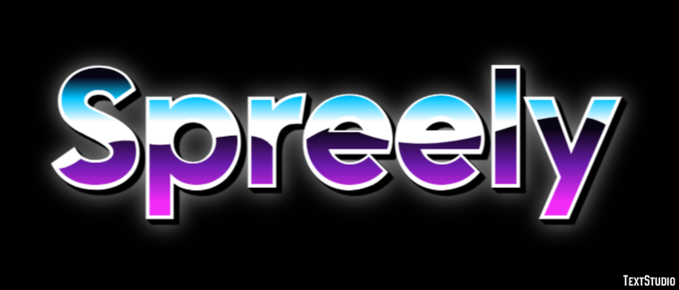 Spreely Text Effect