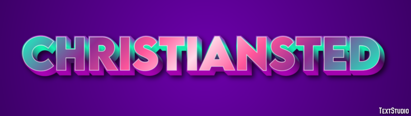 Christiansted Efekt tekstowy