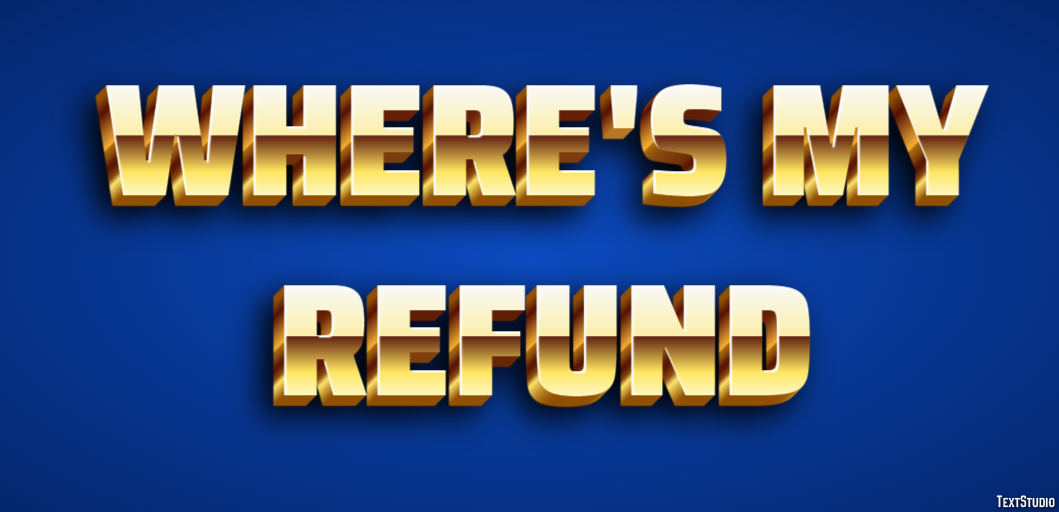 Where's My Refund Efekt tekstowy