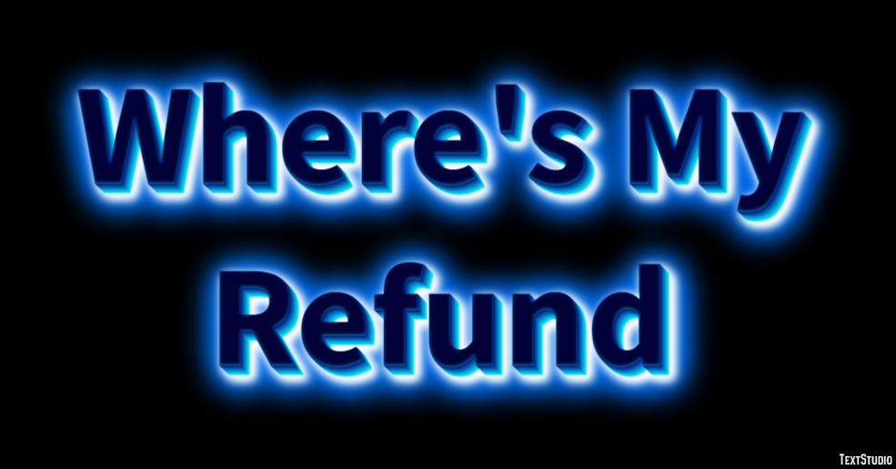 Where's My Refund Texteffekt