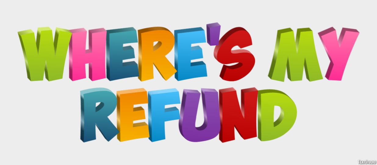 Where's My Refund Efekt tekstowy