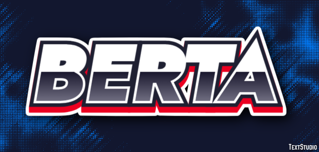 Berta Text Effect