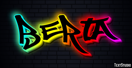 Berta Text Effect