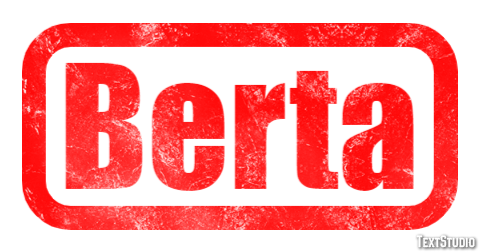Berta Text Effect