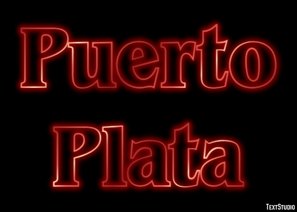 Puerto Plata Efekt tekstowy