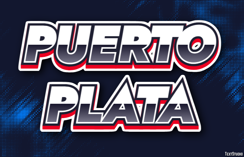 Puerto Plata Efekt tekstowy