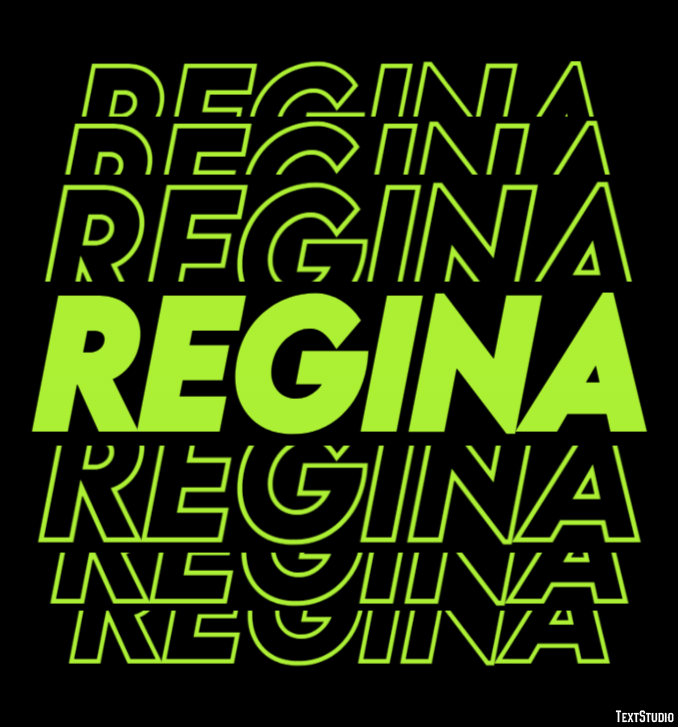 Regina Efekt tekstowy
