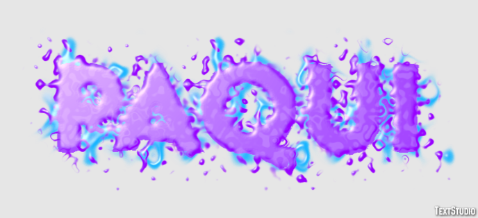 Paqui Efecto de Texto
