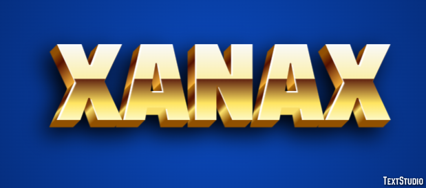 Xanax Efeito de texto
