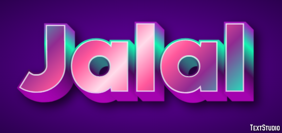 Jalal Effetto testo