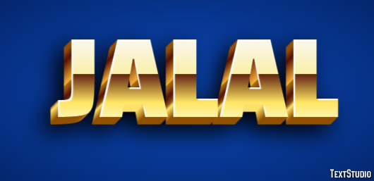 Jalal Effetto testo
