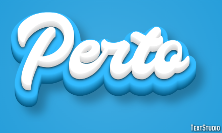 Perto Effet de Texte