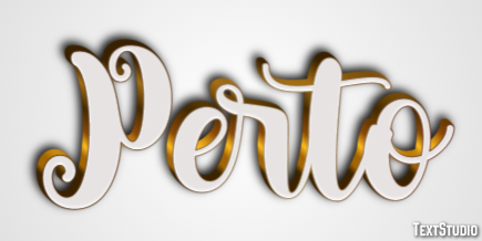 Perto テキスト効果