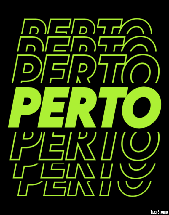 Perto Effet de Texte