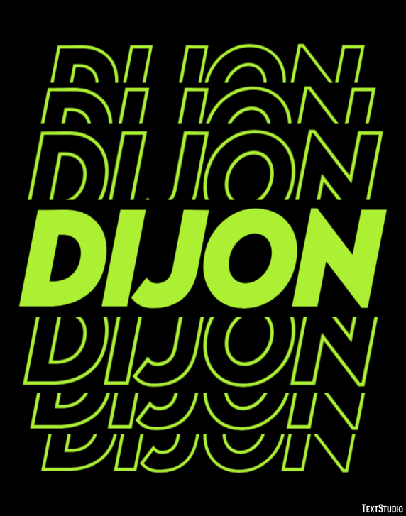 Dijon Efekt tekstowy
