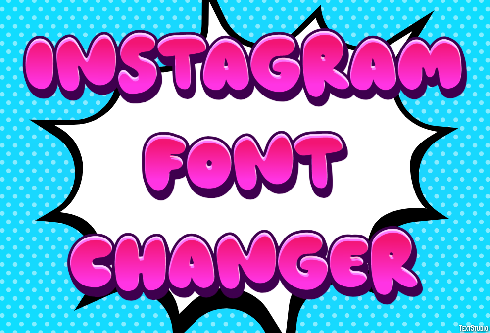 Instagram Font Changer Efekt tekstowy