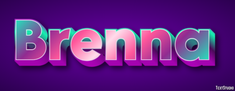 Brenna テキスト効果