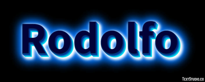 Rodolfo Effetto testo