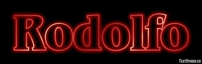 Rodolfo Effetto testo
