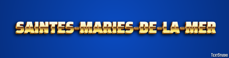 Saintes-Maries-de-la-Mer Efekt tekstowy