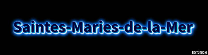 Saintes-Maries-de-la-Mer Efekt tekstowy
