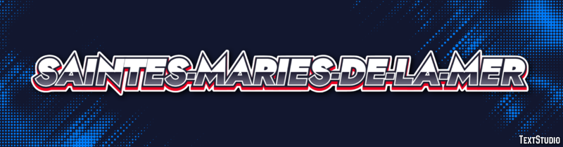 Saintes-Maries-de-la-Mer Efekt tekstowy