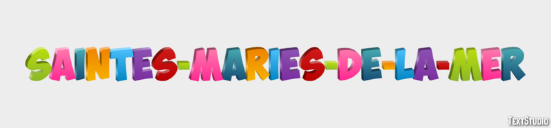 Saintes-Maries-de-la-Mer Efekt tekstowy