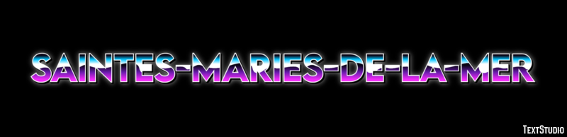 Saintes-Maries-de-la-Mer Efekt tekstowy
